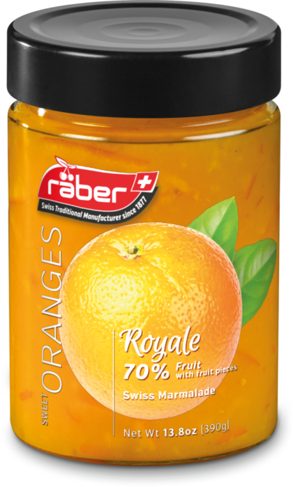 Raber Orange Marmalade 70% Fruit